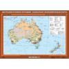 Австралия и Новая Зеландия. Социально-экономическая карта